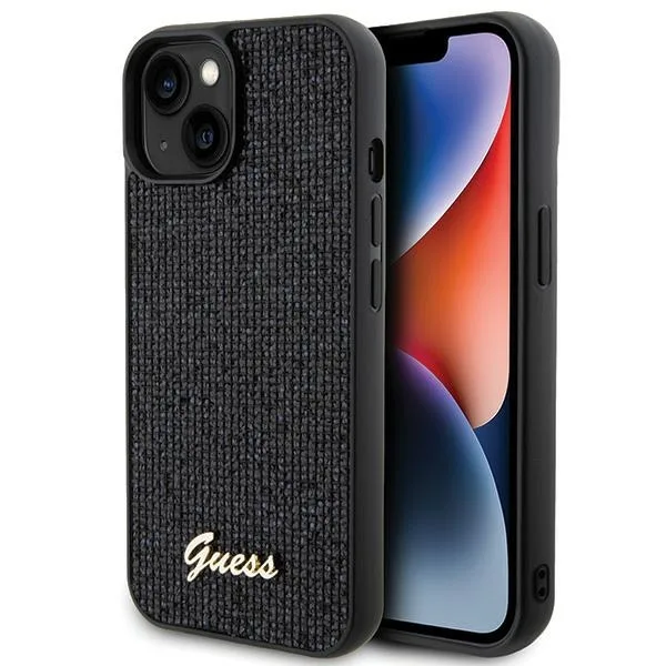 Guess iPhone 14 Pro Mobilskal Disco Script Metal