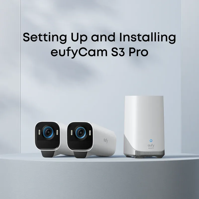 eufy Security S3 Pro Tillägg(eufyCam 3 Pro)