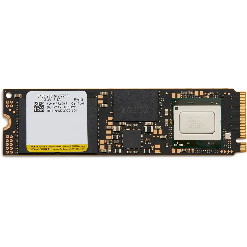 HP SSD 2TB Pcie Nvme Tlc
