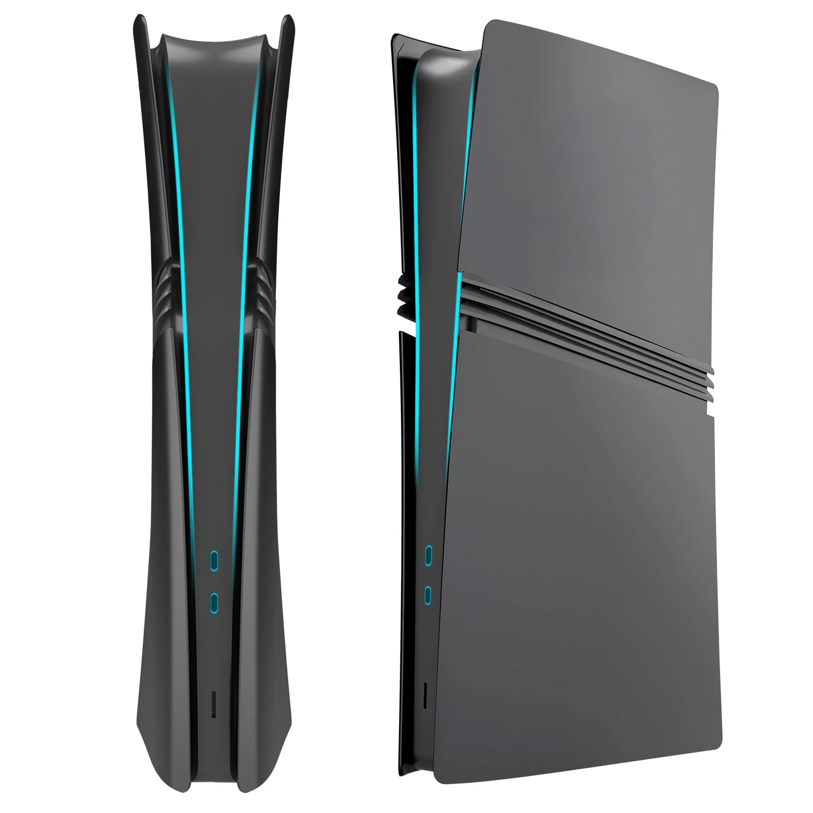ElitePlay svart PS5 digital utgåva frontplatta