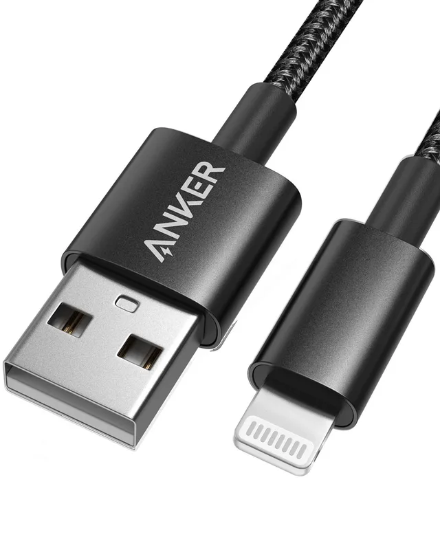 Anker iPhone laddkabel, premium nylon, USB-A till Lightning