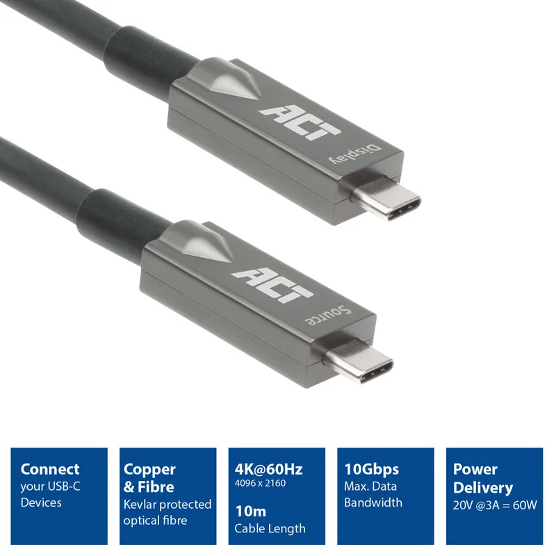 NÖRDIC active AOC Fiber 10m USB 3.2