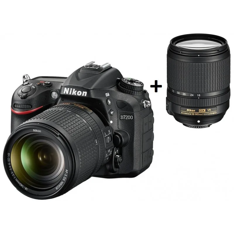 Nikon D7200 + AF-S DX NIKKOR 18-140 mm f/3.5-5.6G ED VR