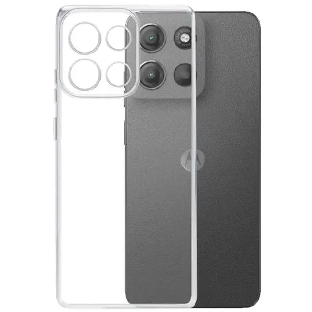 CaseOnline PCH transparent silikon skal till Motorola Moto G Power