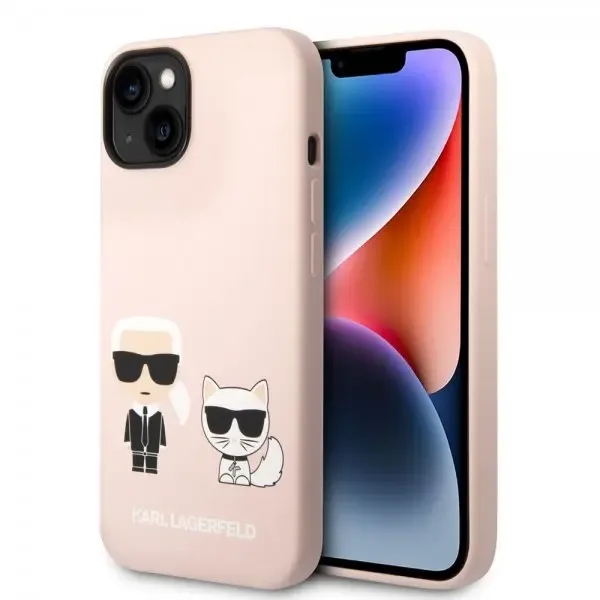 Karl Lagerfeld Magsafe iPhone 14 Plus Skal Choupette Silicone