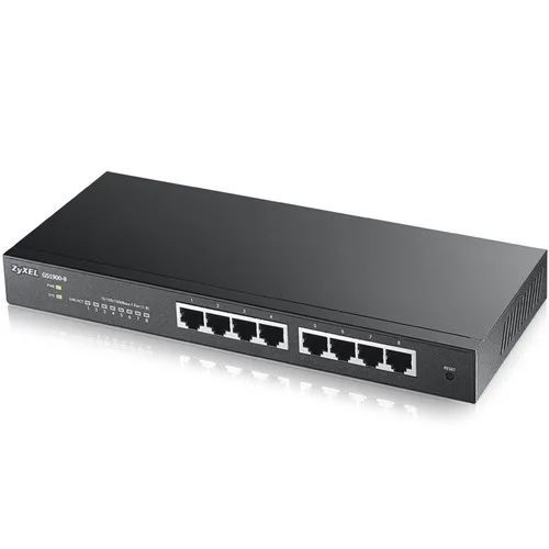 Zyxel GS1900-8-EU0101F 8x GE GS1900-8 Nätverks-switch 8