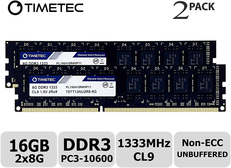 Timetec Hynix IC DDR3 1333MHz PC3-10600 16GB Kit