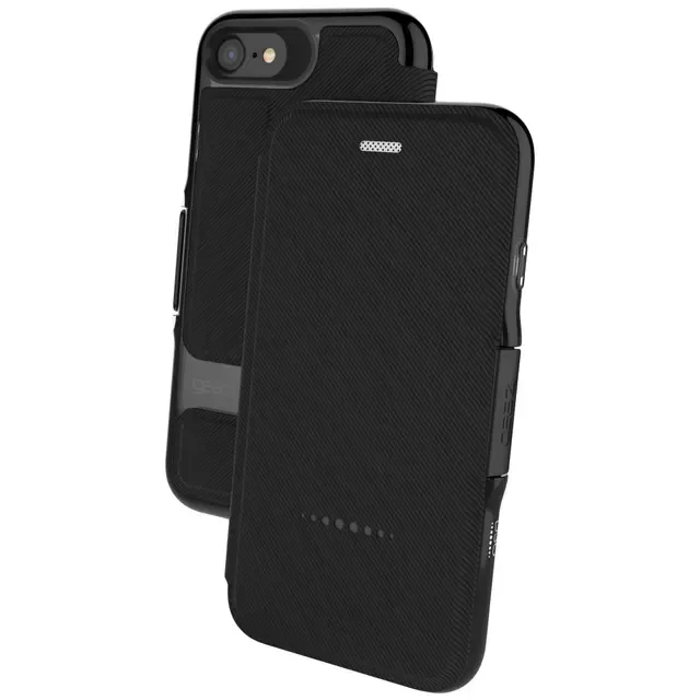 Gear iPhone 6/7/8/SE Gen. 2/3 ultratunt fodral (svart)