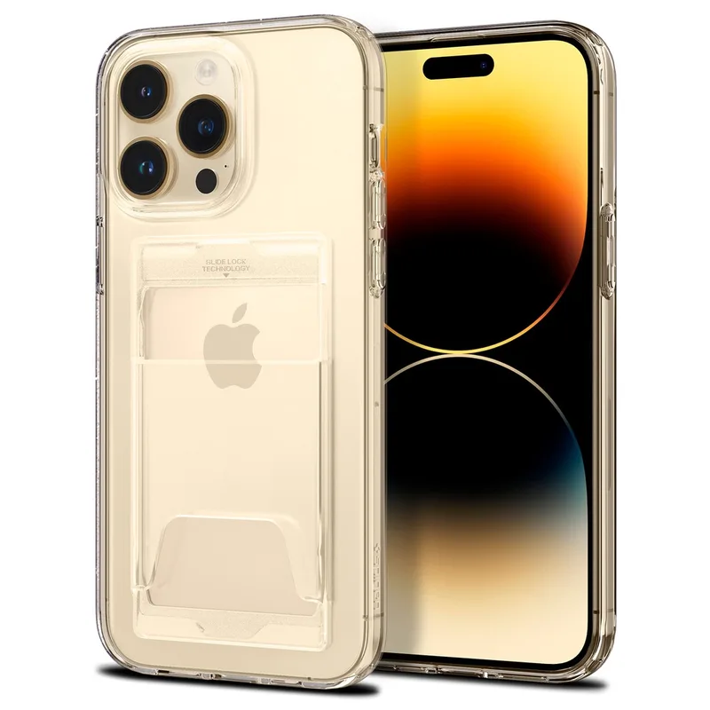 Spigen iPhone 14 Pro Skal Crystal Slot kristallklar