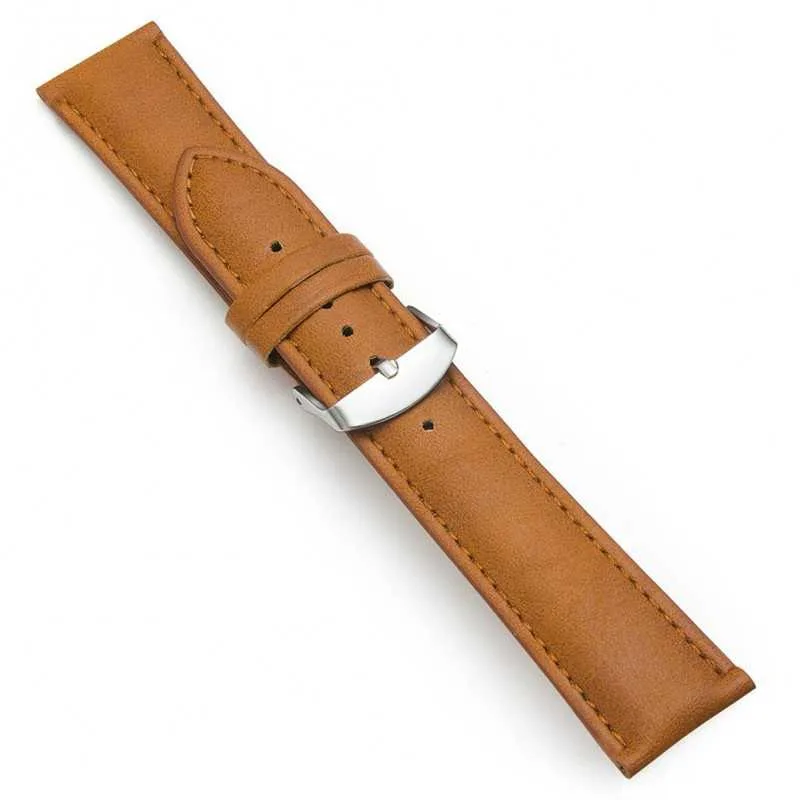 Bärbart klockarmband i PU-läder