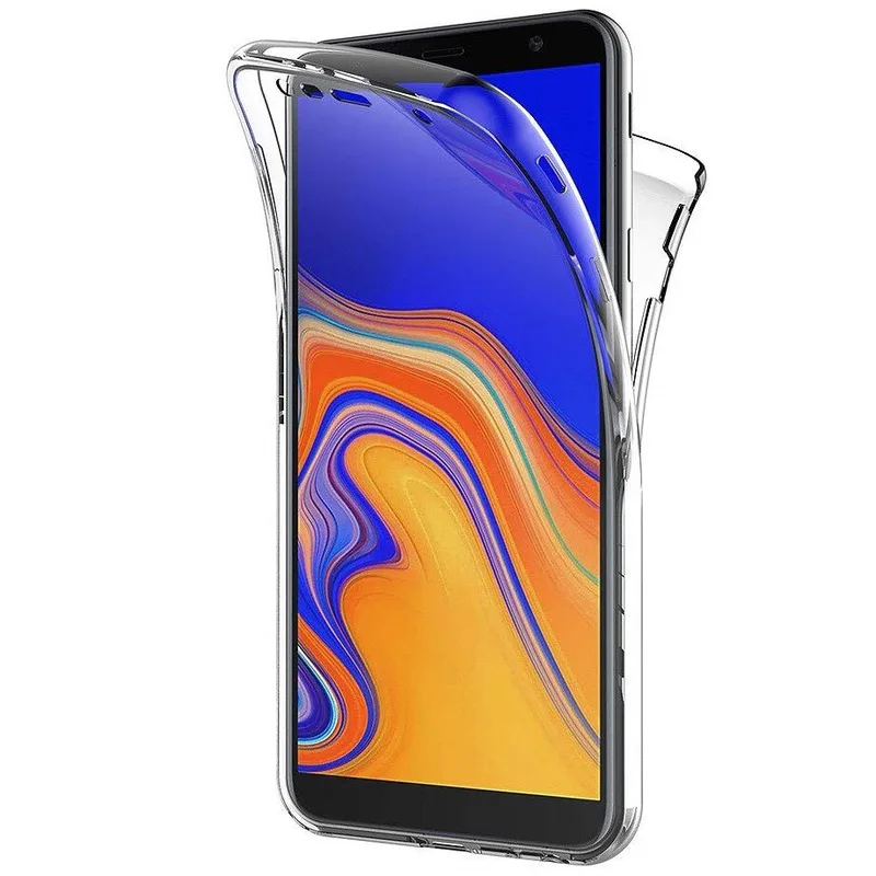 Teknikproffset Transparent TPU-skal för Samsung J4 Plus