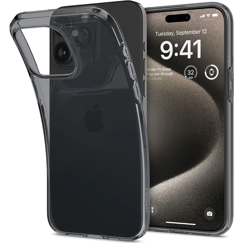 Spigen iPhone 15 Pro Max Mobilskal Crystal Flex