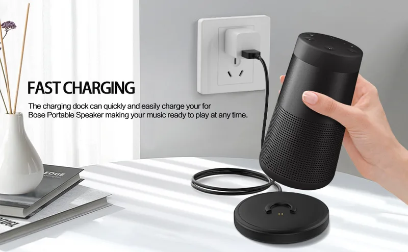 laddningsdocka för BOSE Bluetooth ljudladdare SoundLink Revolve/Revolve+/Revolve 2