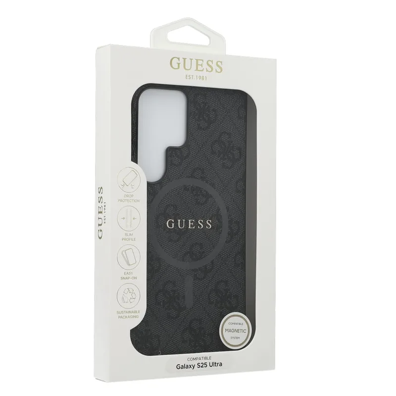 Guess Leather 4G MagSafe skal Samsung Galaxy S25 Ultra