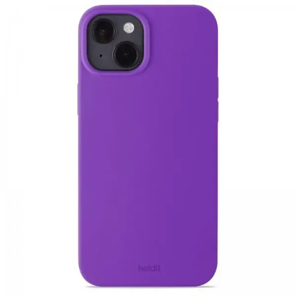 Holdit iPhone 14 Plus Skal Silikon Violet