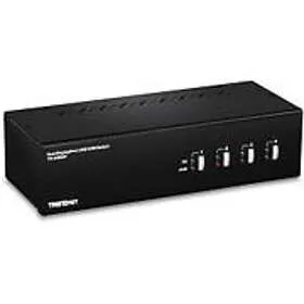 TRENDnet TK-240DP KVM-omkopplare, 2 portar, svart