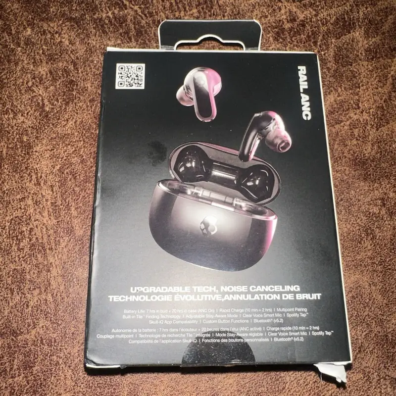 Skullcandy Hörlurar Rail ANC True Wireless Svart
