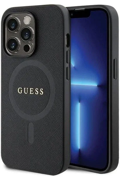 Guess Mobilskal till iPhone 14 Pro Magsafe Saffiano