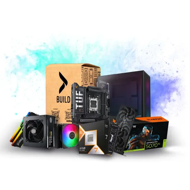 Elgiganten Build 412 R7X3D/32/2TB/RTX 5070 Ti