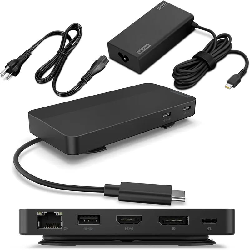 Lenovo 100 - dockningsstation - USB-C