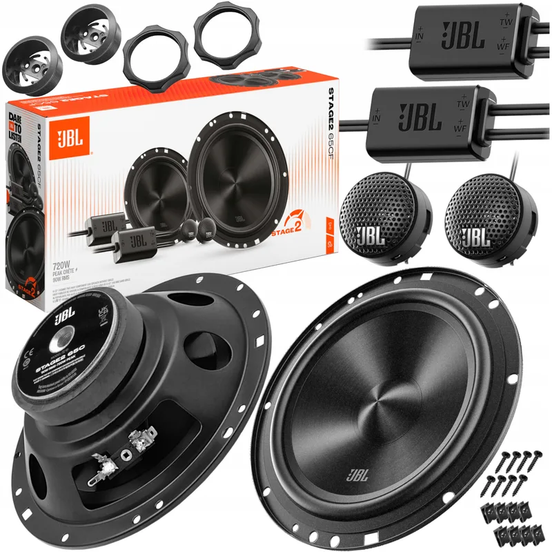 JBL Stage2 GEN2 65CF – 165 mm (6,5 tum) 2-vägs bilhögtalare