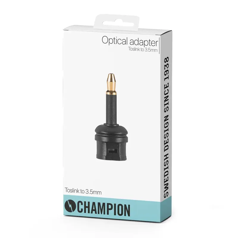 Optisk Toslink - 3,5mm adapter