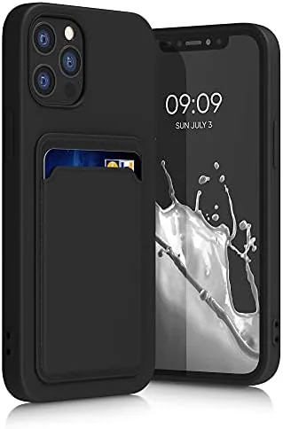 kwmobile Fodral kompatibelt med Apple iPhone 11 – silikonskal – mjukt mobiltelefonskal – mobiltelefonfodral i matt svart