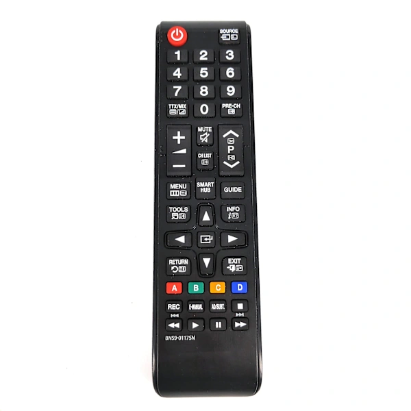 Fjärrkontroll för Samsung TV BN59-01175N med uppdaterat smart chip, universell kompatibel med 3D HDTV UHD LCD LED smarta TV-apparater, långdistansöver