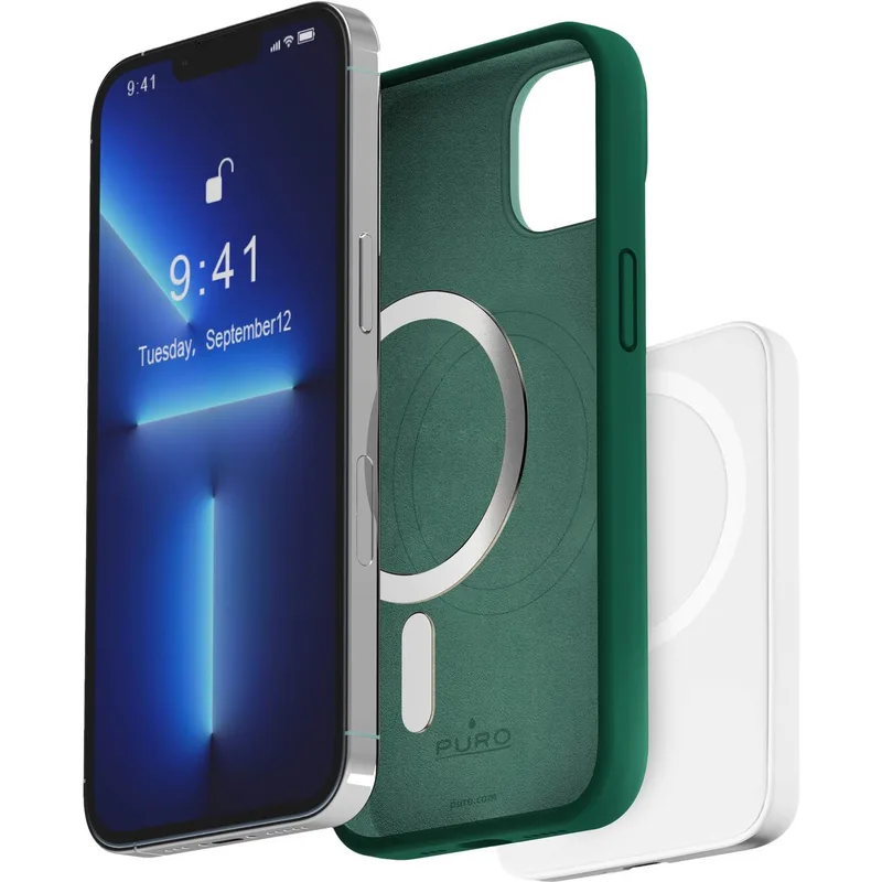OEM Mobilskal till iPhone 14 Plus Magsafe Liquid Silikon