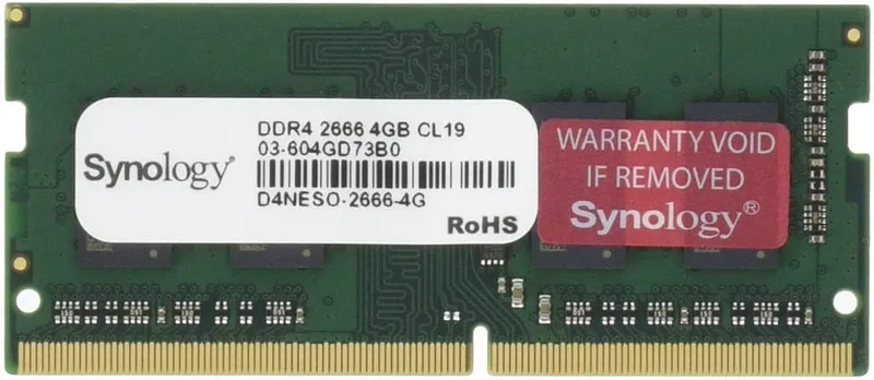 Synology 4GB D4NESO-2666-4G Non-ECC SO-DIMM