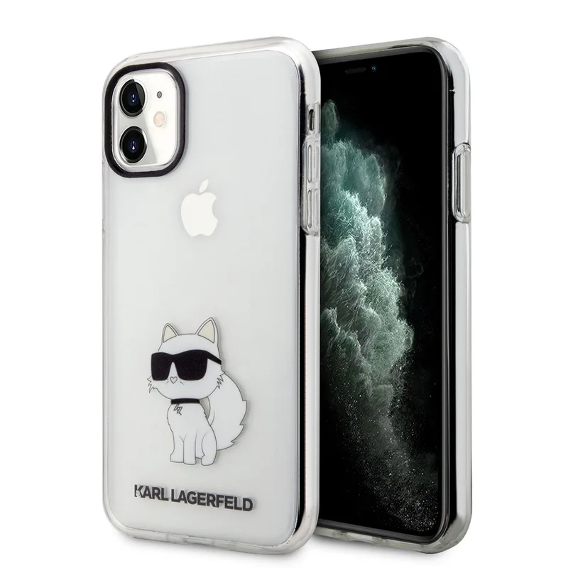 Karl Lagerfeld Ett fodral från Choupette Fun-serien KLHCN61CFNRC för iPhone 11