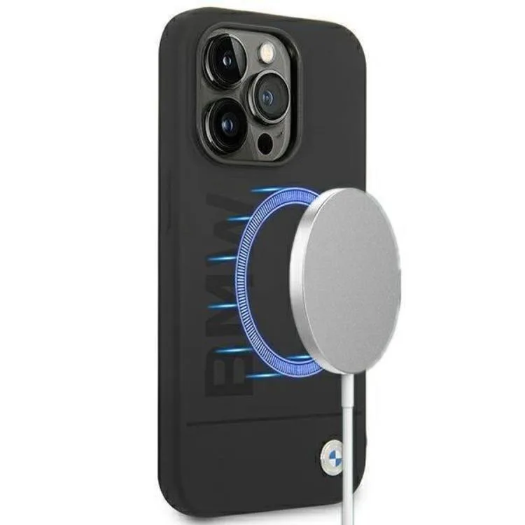 BMW iPhone 14 Plus Skal Magsafe Signature Logo Imprint
