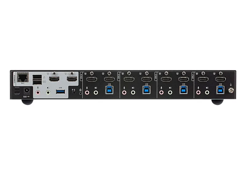 ATEN CS1844 4-port True 4K HDMI Dual-View KVM-omkopplare