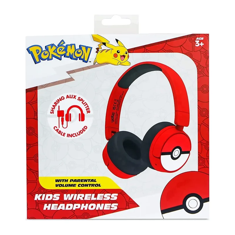 OTL Technologies PK1000 Pokemon Poke Ball barnhörlurar