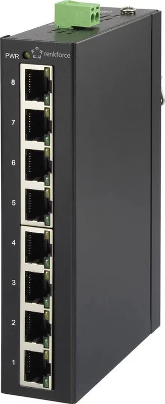 Renkforce FEH-800 Industrial Ethernet Switch