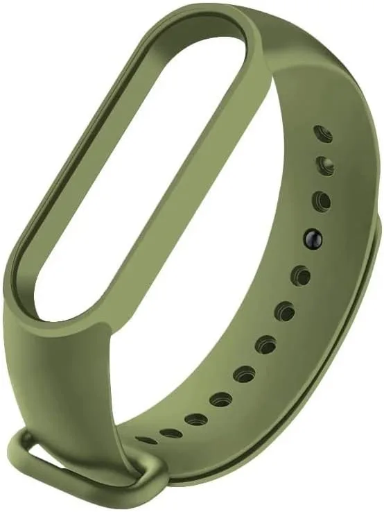 Hypoallergen Silikonarmbandsersättning för Mi Band 5