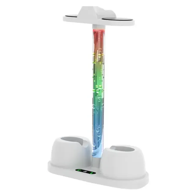 INF Displaystativ och Laddare med RGB-ljus för