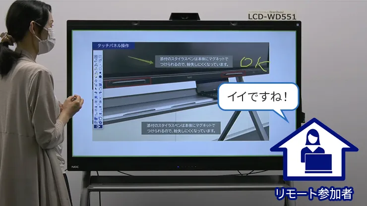 NEC MultiSync WD551
