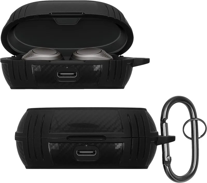 kwmobile fodral kompatibelt med Jabra Elite 7 Pro/Elite 7 Active