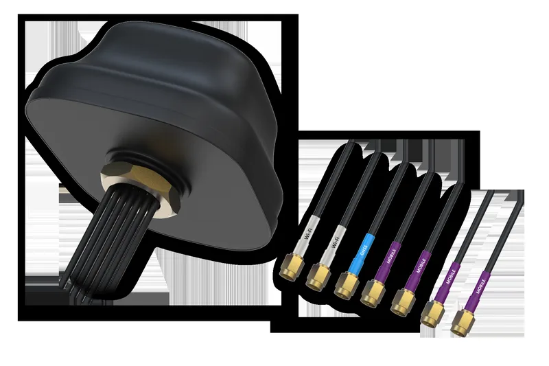 Teltonika 5G Combo MIMO Mobile/GNSS Roof SMA
