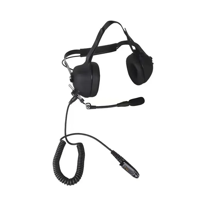 Vridbart hörlursheadset Passar for Motorola Walkie Talkie Radio