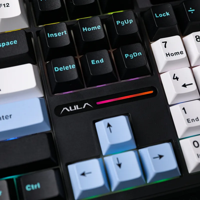 EPOMAKER X Aula F108 Pro trådlöst speltangentbord med skärm