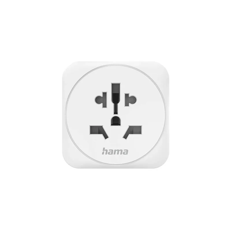 Hama 00223456 Strömadapter typ E/F (hybrid) universal vit
