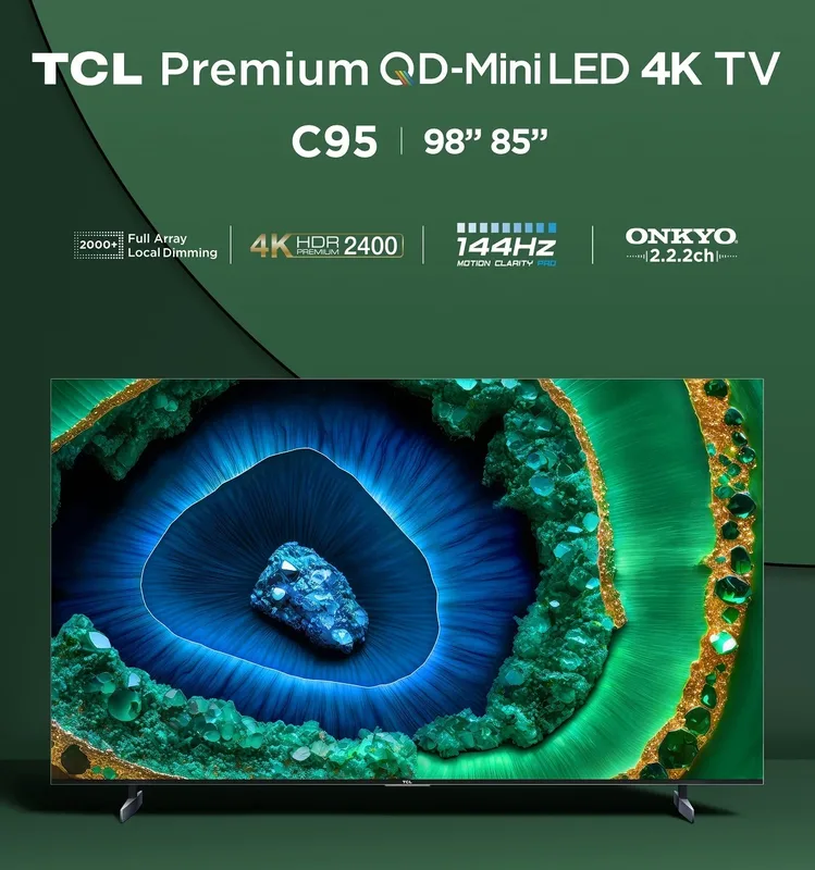 TCL 85" TV 85C955 Mini LED 2023