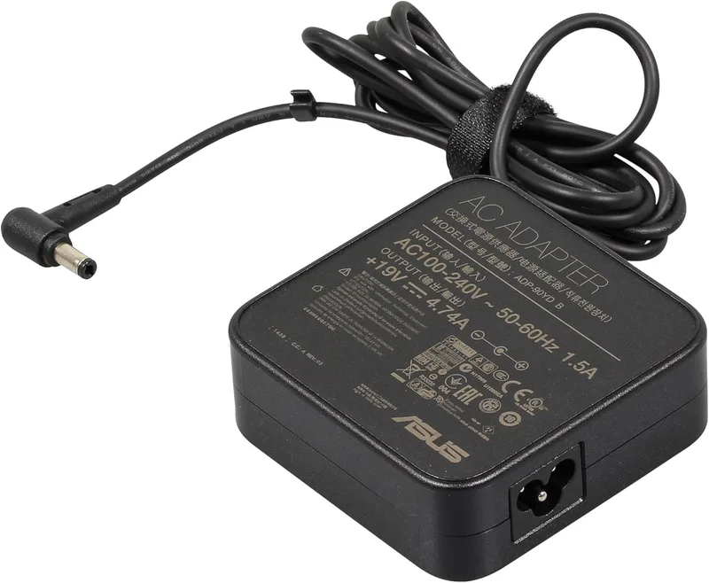 19V 4,74A 90W AC Adapter Bärbar Dator Laddare Nätaggregat Ström Nätadapter Adaptor för ASUS