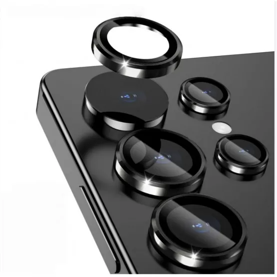 Telefonkameralinsskydd kompatibelt med Samsung Galaxy S25 5G