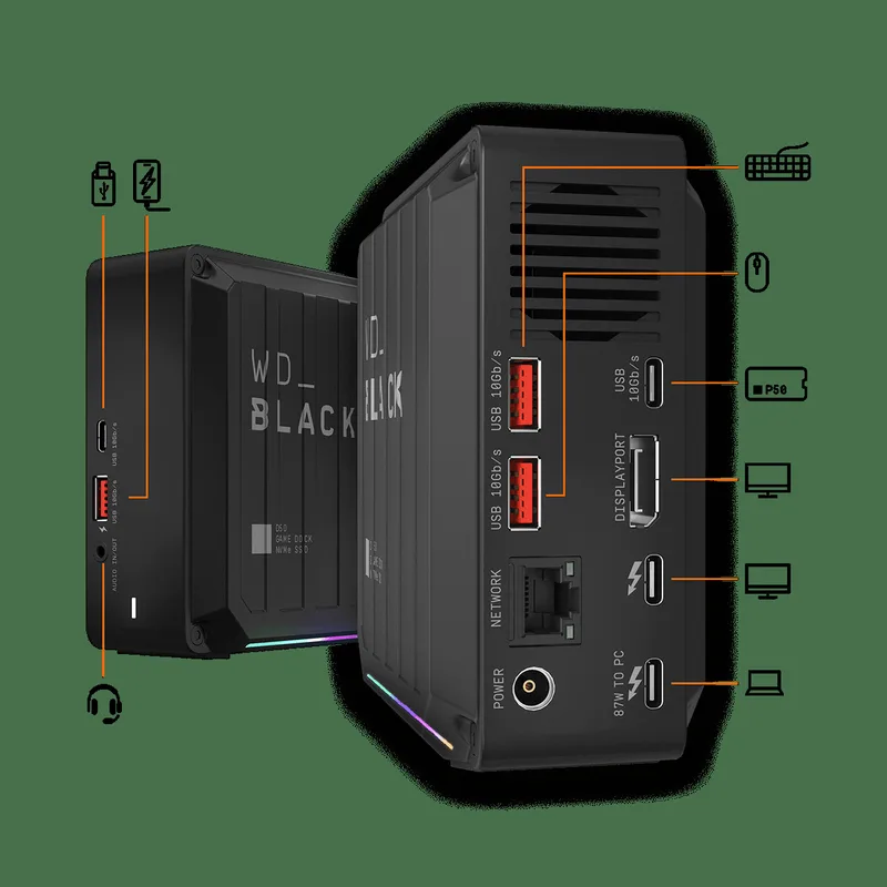 WD BLACK D50 Game Dock
