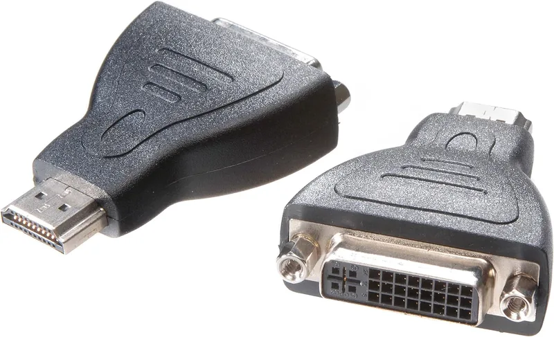 Vivanco HDMI/DVI Adapter HDMI M DVI FM Svart