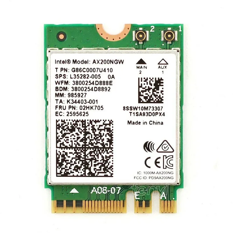 WiFi 6 AX200 M.2-2230