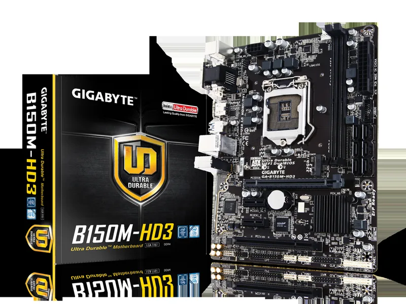 Fit For Gigabyte B150M-HD3 Desktop GA-B150M-HD3